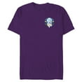 thumbnail image 1 of Disney Alphabet Monogram Frozen Letter O for Olaf - Short Sleeve Blended T-Shirt for Adults - Customized-Purple, 1 of 5