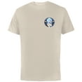 thumbnail image 1 of Disney Alphabet Monogram Frozen Letter O for Olaf - Short Sleeve Cotton T-Shirt for Adults - Customized-Natural, 1 of 5