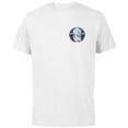 thumbnail image 1 of Disney Alphabet Monogram Frozen Letter O for Olaf - Short Sleeve Cotton T-Shirt for Adults - Customized-White, 1 of 5