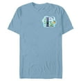 thumbnail image 1 of Disney Alphabet Monogram Letter F for Flounder - Short Sleeve Blended T-Shirt for Adults - Customized-Ocean Blue, 1 of 5