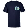 thumbnail image 1 of Disney Alphabet Monogram Letter F for Flounder - Short Sleeve T-Shirt for Kids - Customized-Navy, 1 of 5