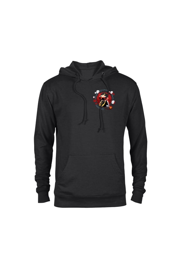 Alphabet Monogram Letter Q for Queen of Hearts - Pullover Hoodie for Adults - Customized-Black