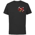 thumbnail image 1 of Disney Alphabet Monogram Letter Q for Queen of Hearts - Short Sleeve Cotton T-Shirt for Adults - Customized-Black, 1 of 5