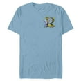 thumbnail image 1 of Disney Alphabet Monogram The Lion King Letter R for Rafiki - Short Sleeve Blended T-Shirt for Adults - Customized-Ocean Blue, 1 of 5
