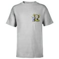 thumbnail image 1 of Disney Alphabet Monogram The Lion King Letter R for Rafiki - Short Sleeve T-Shirt for Kids - Customized-Athletic Heather, 1 of 5