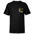 thumbnail image 1 of Disney Alphabet Monogram The Lion King Letter R for Rafiki - Short Sleeve T-Shirt for Kids - Customized-Black, 1 of 5