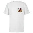 thumbnail image 1 of Disney Alphabet Monogram The Lion King Letter Z for Zazu - Short Sleeve T-Shirt for Kids - Customized-White, 1 of 5