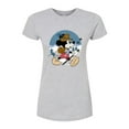 thumbnail image 1 of Disney - Alpine Mickey - Juniors Fitted Graphic T-Shirt, 1 of 5