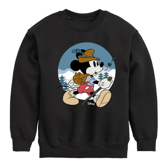 Disney - Alpine Mickey - Toddler & Youth Crewneck Fleece Sweatshirt