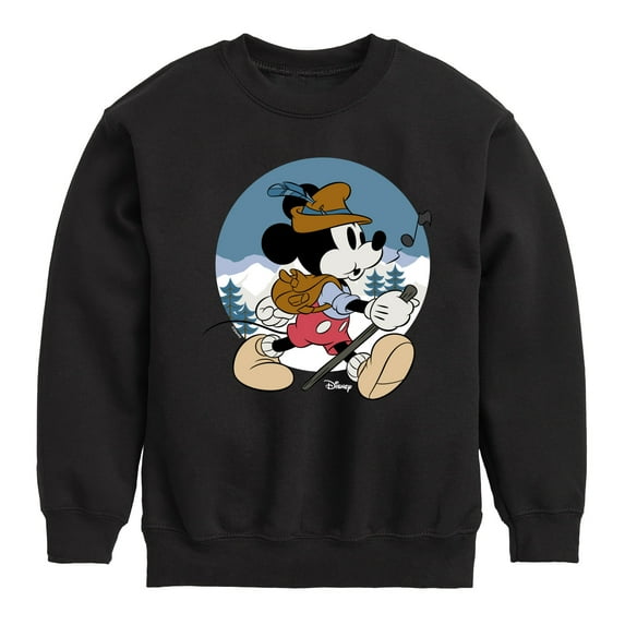 Disney - Alpine Mickey - Toddler & Youth Crewneck Fleece Sweatshirt