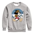 thumbnail image 1 of Disney - Alpine Mickey - Toddler & Youth Crewneck Fleece Sweatshirt, 1 of 5
