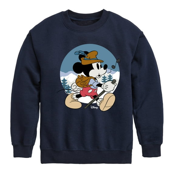 Disney - Alpine Mickey - Toddler & Youth Crewneck Fleece Sweatshirt