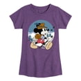 thumbnail image 1 of Disney - Alpine Mickey - Toddler & Youth Girls Short Sleeve Graphic T-Shirt, 1 of 5