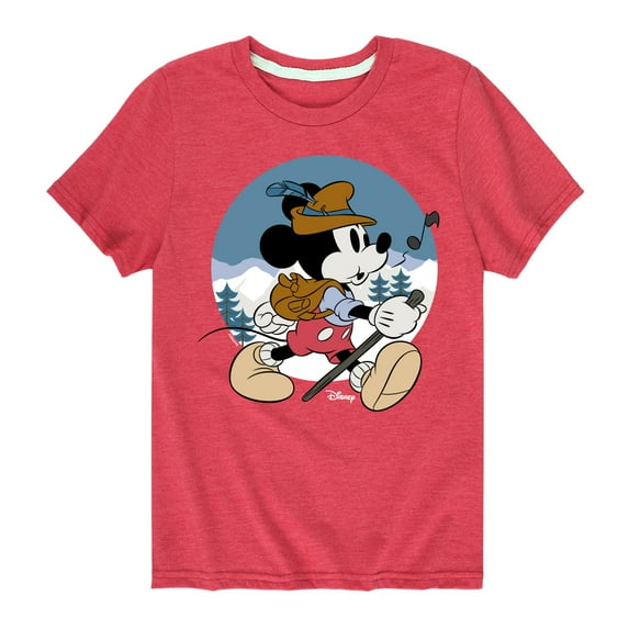 Disney - Alpine Mickey - Toddler & Youth Short Sleeve Graphic T-Shirt