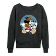 thumbnail image 1 of Disney - Alpine Mickey - Women's Lightweight French Terry Long Sleeve Shirt, 1 of 5