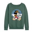 thumbnail image 1 of Disney - Alpine Mickey - Women's Lightweight French Terry Long Sleeve Shirt, 1 of 5