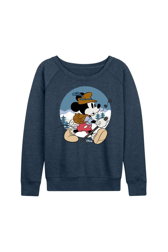 - Alpine Mickey - Women's Lightweight French Terry Long Sleeve Shirt