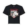 thumbnail image 1 of Disney - Alpine Vibes - Juniors Cropped Cotton Blend T-Shirt, 1 of 5