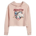 thumbnail image 1 of Disney - Alpine Vibes - Juniors Cropped Pullover Hoodie, 1 of 5