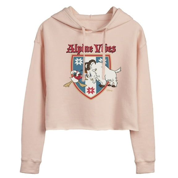 Disney - Alpine Vibes - Juniors Cropped Pullover Hoodie