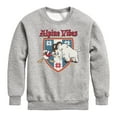 thumbnail image 1 of Disney - Alpine Vibes - Toddler & Youth Crewneck Fleece Sweatshirt, 1 of 5