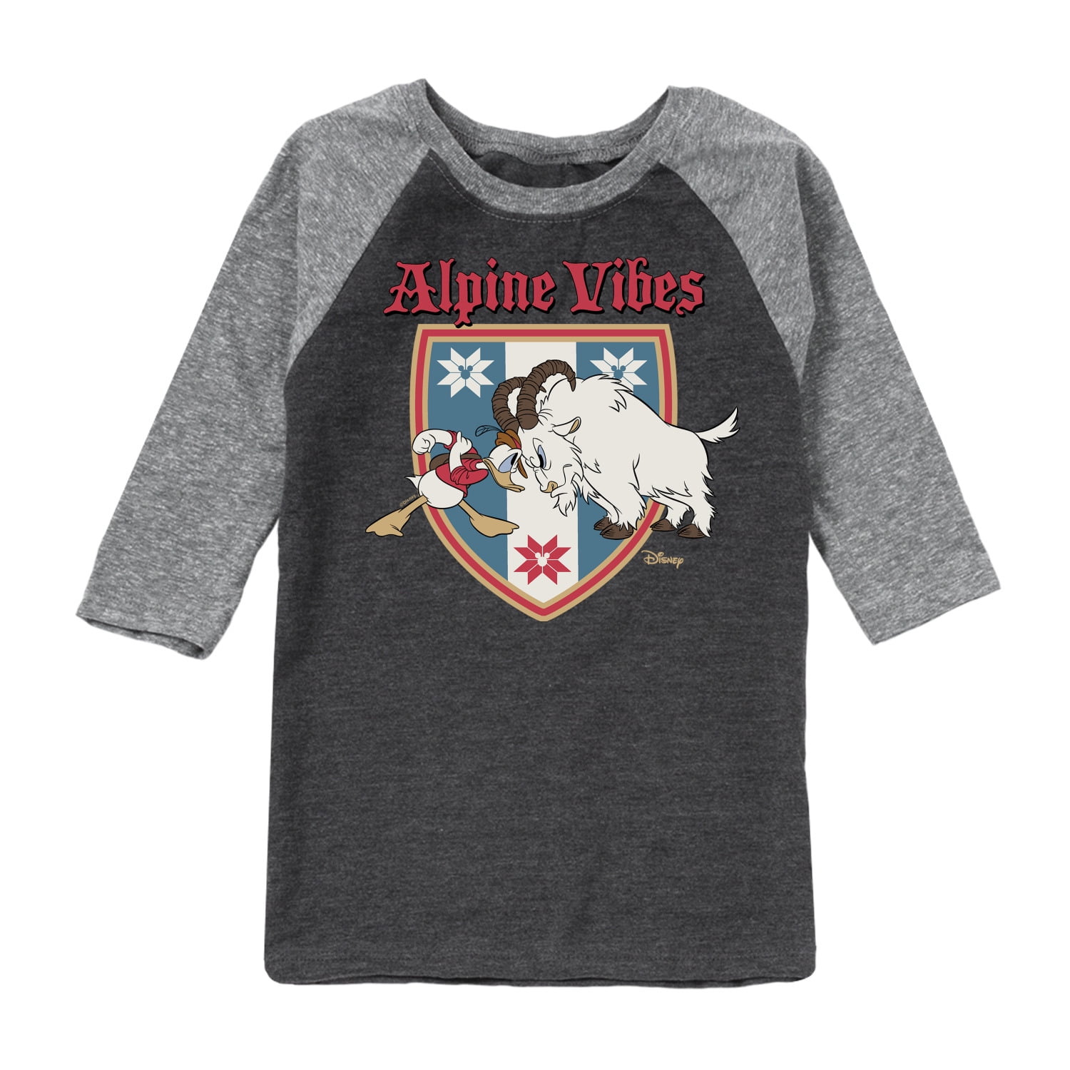 Disney - Alpine Vibes - Toddler & Youth Raglan Graphic T-Shirt ...
