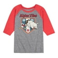thumbnail image 1 of Disney - Alpine Vibes - Toddler & Youth Raglan Graphic T-Shirt, 1 of 6