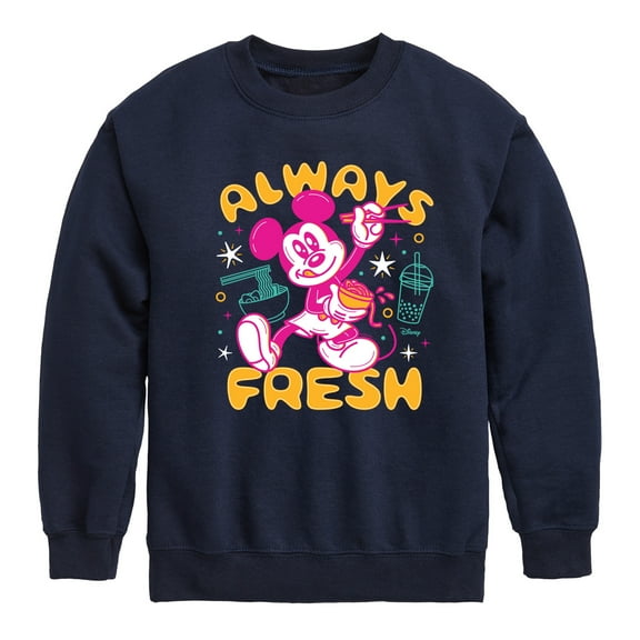 Disney - Always Fresh - Toddler & Youth Crewneck Fleece Sweatshirt