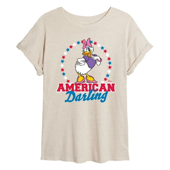 Disney - American Darling Daisy - Women's Oversized T-Shirt