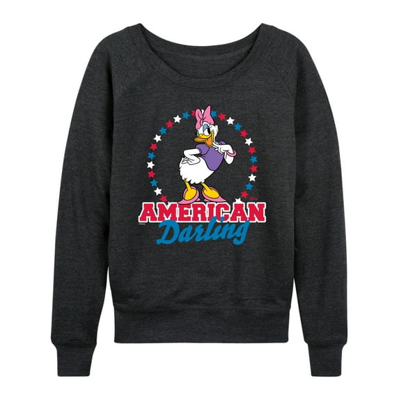 Disney - American Darling Daisy - Women's Lightweight French Terry Long Sleeve Shirt