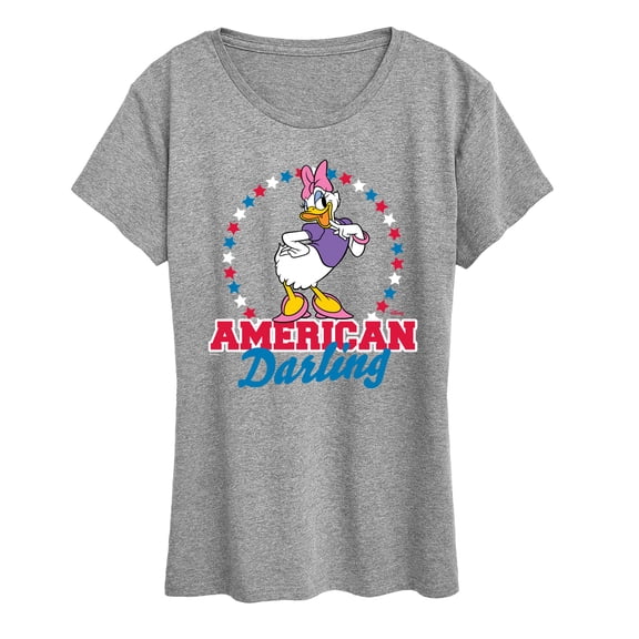 Disney - American Darling Daisy - Women's Short Sleeve Graphic T-Shirt