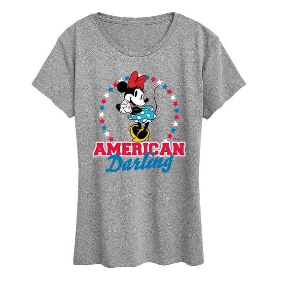 Disney - American Darling Minnie - Women's Short Sleeve Graphic T-Shirt