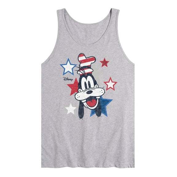 Disney - American Goofy - 4th of July - Patriotic - Men's Jersey Tank Top