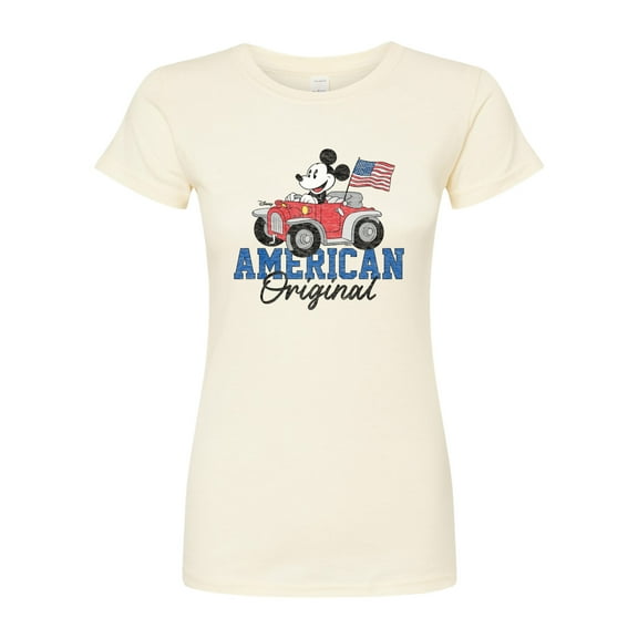 Disney - American Original - Juniors Fitted Graphic T-Shirt