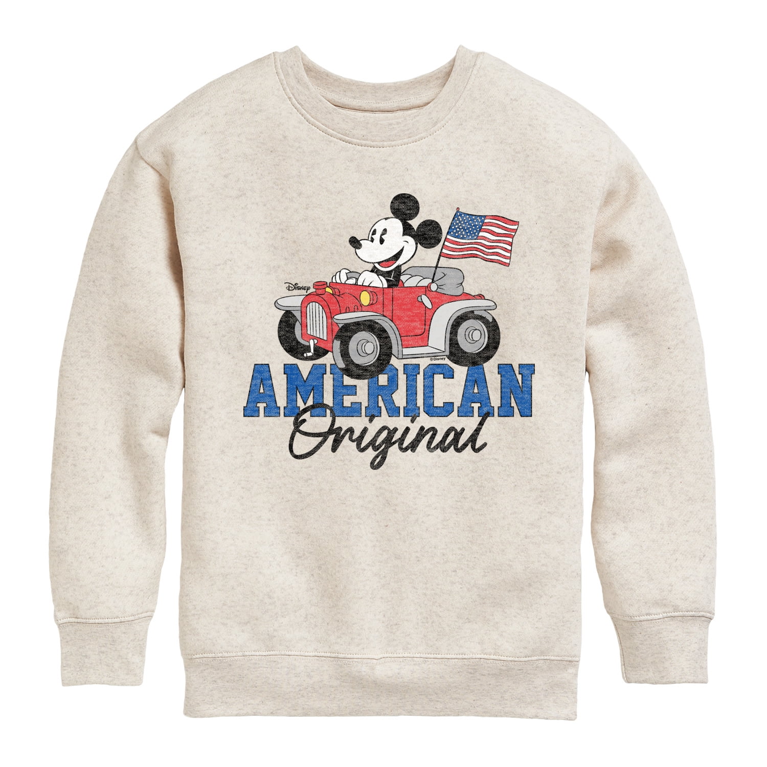 Disney - American Original - Toddler & Youth Crewneck Fleece Sweatshirt ...