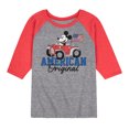 thumbnail image 1 of Disney - American Original - Toddler & Youth Raglan Graphic T-Shirt, 1 of 1