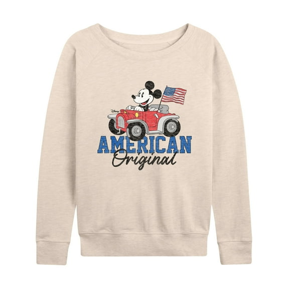 Disney - American Original - Women's Lightweight French Terry Long Sleeve Shirt