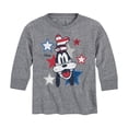 thumbnail image 1 of Disney - Americana - Americana Goofy - Toddler And Youth Long Sleeve Graphic T-Shirt, 1 of 5