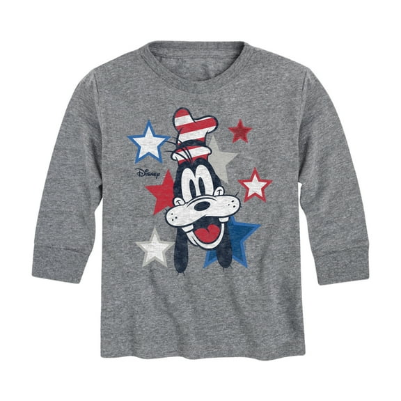 Disney - Americana - Americana Goofy - Toddler And Youth Long Sleeve Graphic T-Shirt