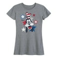 thumbnail image 1 of Disney - Americana - Americana Goofy  - Women's Short Sleeve Graphic T-Shirt, 1 of 5