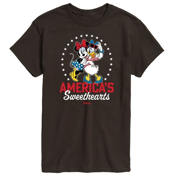 Disney - Americana - Americas Sweethearts - Adult Short Sleeve Graphic T-Shirt
