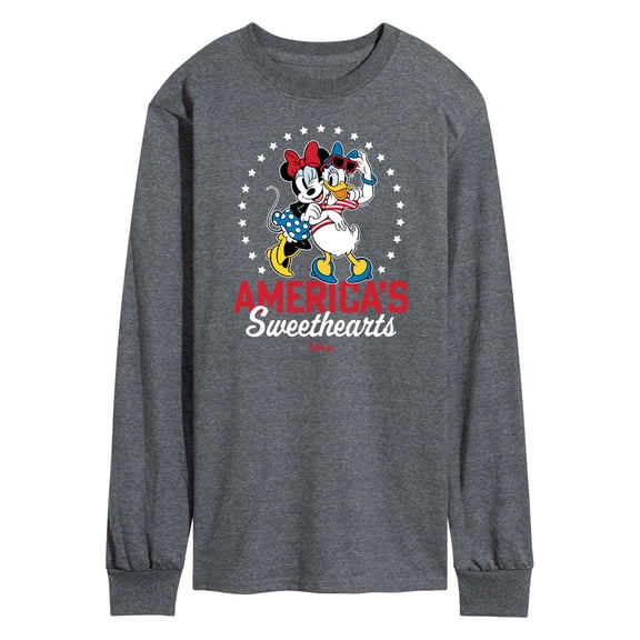 Disney - Americana - Americas Sweethearts - Men's Long Sleeve T-Shirt