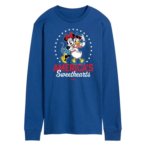 Disney - Americana - Americas Sweethearts - Men's Long Sleeve T-Shirt