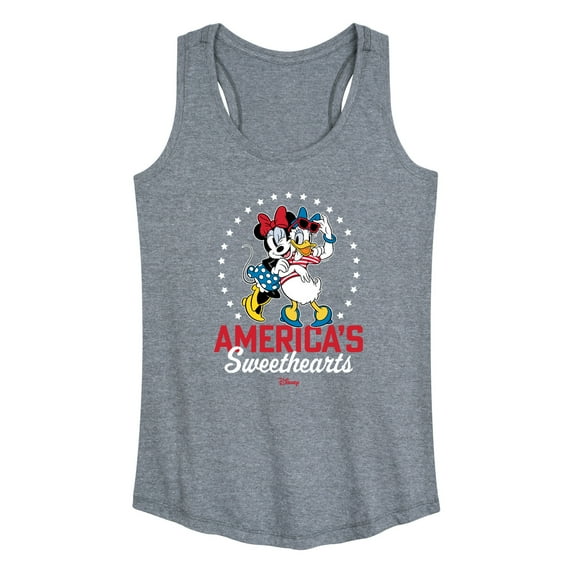 Disney - Americana - Americas Sweethearts - Women's Racerback Tank Top
