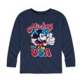 thumbnail image 1 of Disney - Americana Boys' Long Sleeve Graphic T-Shirt, 1 of 5