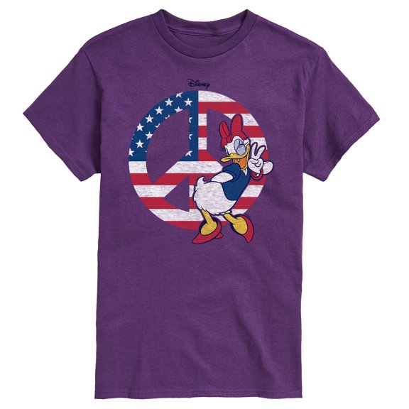 Disney - Americana - Daisy Peace - Adult Short Sleeve Graphic T-Shirt