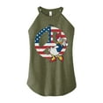 thumbnail image 1 of Disney - Americana - Daisy Peace - Juniors High Neck Tank Top, 1 of 5