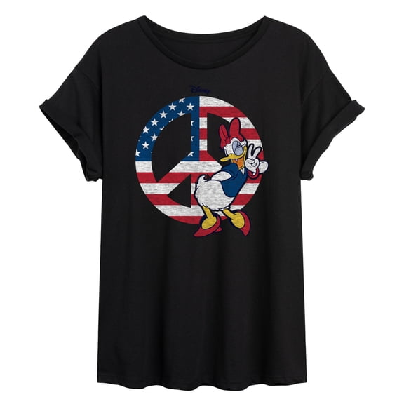 Disney - Americana - Daisy Peace - Women's Oversized T-Shirt