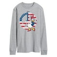 thumbnail image 1 of Disney - Americana - Daisy Peace - Men's Long Sleeve T-Shirt, 1 of 4