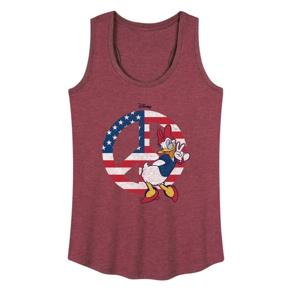 Disney - Americana - Daisy Peace - Women's Racerback Tank Top